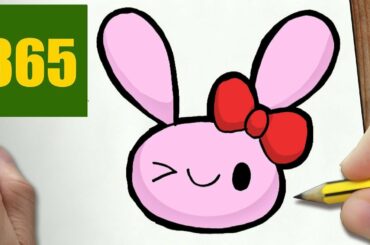 HOW TO DRAW A RABBIT CUTE