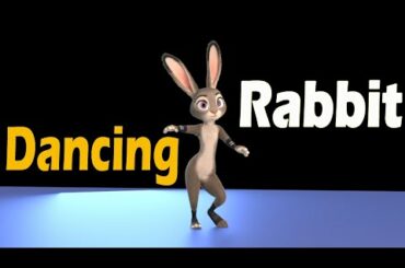Rabbit Dance - Animated dancing rabbit for Children by Kids Rhyme
