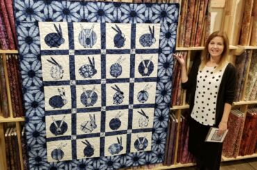 CUTEST BUNNY APPLIQUE EVER!!!