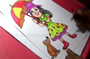 How to Draw Cute Baby Girl Drawing Step by Step