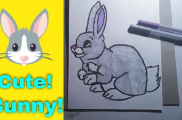How to Draw a Cute Bunny