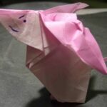 How to make 3D Cute Bunny Rabbit Origami ウサギ折り紙折り方 Conejo Królik 兔 Kaninchen