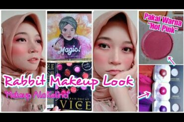 Makeup Cute Ala Rabbit Eyeshadow Hot Pink | Makeup Cute | Hot Pink Makeup