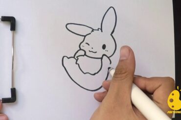 How to Draw cute bunny