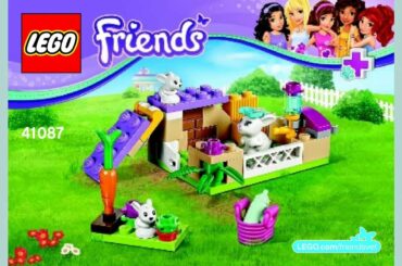 41087 Bunny & Babies LEGO® Friends Manual at the Brickmanuals Instruction Archive