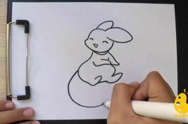 How to Draw cute bunny