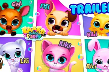 Kiki & Fifi Bubble Party 🎁 Get Ready with Your Fave Virtual Pets | TutoTOONS Kids Games & Cartoons