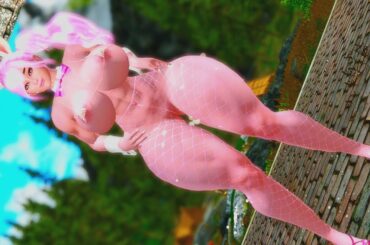 Skyrim THICC Bunny Momo Questing Gameplay