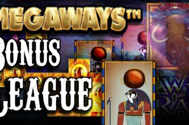 Megaways Bonus League: Eye of Horus, Primal, White Rabbit and More!