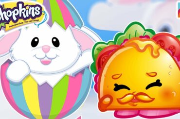 SHOPKINS - TACO TERRIES EGG HUNT COMPILATION: Shopkins, Minions, Giant Cute Bunny 🌈 RaInBoW PoP 7
