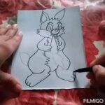 How to draw rabbit.|| Rabbit drawing tutorial.||