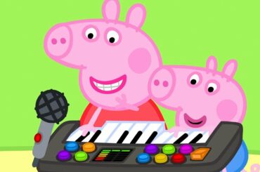 Peppa Pig Official Channel  ⭐️ New Season ⭐️ Peppa Pig Plays Funny Music