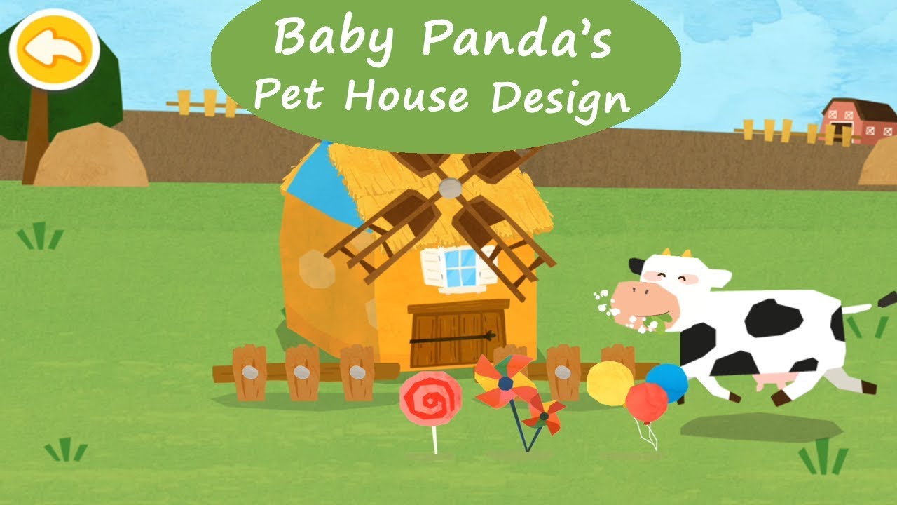 Baby Panda’s Pet House Design - Rabbit, Hippo, Cow, Chicken, Octopus, Penguin | BabyBus Games