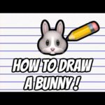 HOW TO DRAW A CUTE BUNNY WITH SCARLETT ✏️🐰