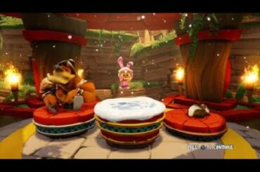 Crash™ Team Racing Nitro-Fueled  rabbit  PJ baby coco skin first place victory emote animation