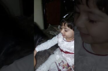 #babyGirlReactingOnTheDirectionOfHerSister# Cute baby play with her sister and purse,|