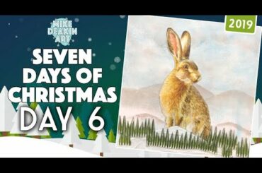 "Spirit of Winter" or "That Giant Rabbit!" - Day 6 - 7 days of Christmas, 2019