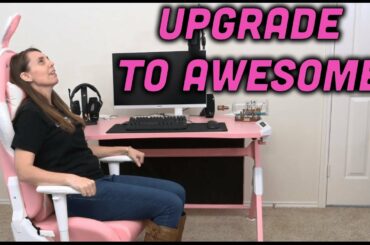 Pink Bunny Gaming Chair & RGB Gaming Desk — Rogue's Review