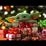 Cute Baby Yoda Sings Cuppycake Song in Christmas