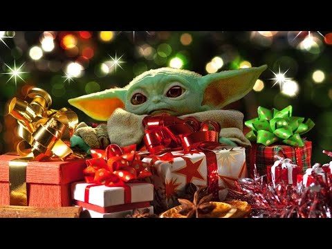 Cute Baby Yoda Sings Cuppycake Song in Christmas