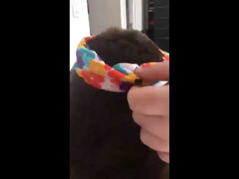 Blulu Baby Girl Turban Knot Rabbit Hairband Headwear Headbands