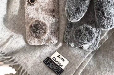 Lovely Fur Plush Rabbit Ear Case for Samsung Galaxy A6 A8 A7 2018 A8 Plus Cover for Samsung A40 A...