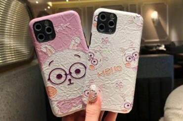 Cute rabbit iphone11 mobile phone case xr apple