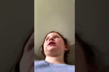 Hiding from mum with phone