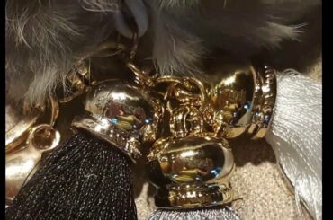 BIGTHING Key Chain Rabbit Fur Ball Keychain, Very cute and so soft