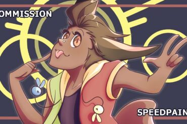 Alby The Cutest Bunny - Commission Speedpaint