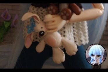 DIY in 1:6 -  Making A Rabbit Teddy