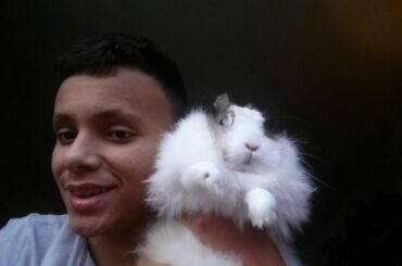 Ilias Explains About His Pet Bunny Rabbit Named Cleo. 🐇