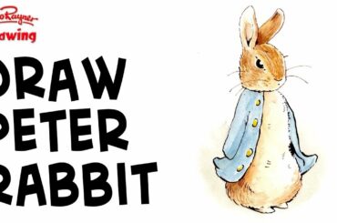 How to draw & paint Peter Rabbit like Beatrix Potter