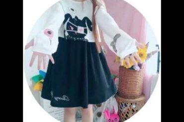 Harajuku Anime Rabbit Dress