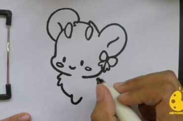 How to Draw cute bunny