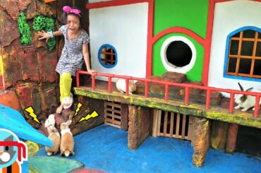 Cita Ketakutan Dikejar Kelici | Feeding Cute Rabbit