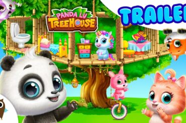 Panda Lu Treehouse 🌳 Build & Play with Tiny Pets | TutoTOONS Cartoons & Games for Kids