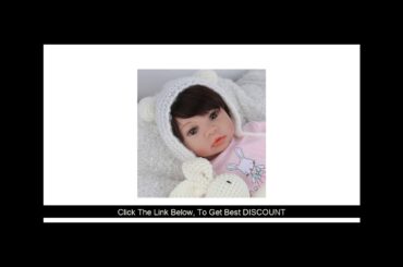 Best Phone beautiful brown eyes Silicone Reborn Baby Doll with Cute rabbit gift For girls Playmate