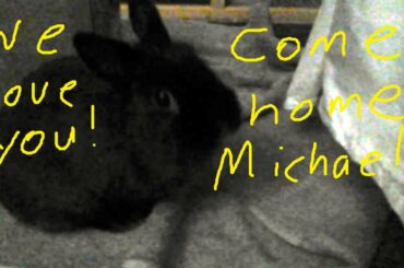 A Fathers Love - Daddy and Whiskers say Good Morning Michael.  We love you!!!!!