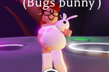 Making a neon rabbit!! So cuteee (in adopt me)