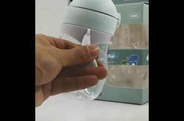 Cute Rabbit Ears Children Mouth Drinking Bottle Learning Drinking Cups