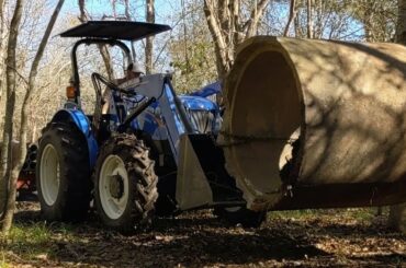 Farm update - say goodbye to those culverts! Baby meat rabbits are six weeks old and super cute!