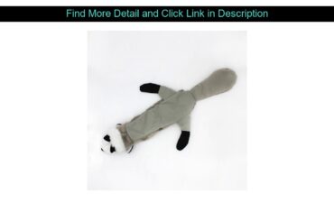 Review New Cute Plush Toys Squeak Pet Wolf Rabbit Animal Plush Toy Dog Chew Squeaky Whistling Invol