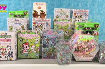 Tokidoki Palooza Unicorno Cactus Bunnies Donutella Mermicornos Unboxing | PSToyReviews