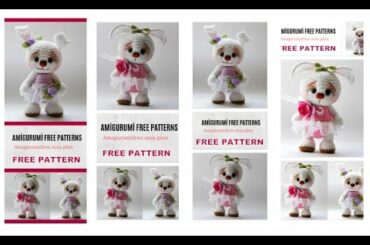 Amigurumi Cute Bunny Free Crochet Pattern and Tutorials - Amigurumifree.msa.plus