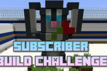 A CUTE BUNNY! -34- SUBSCRIBER BUILD CHALLENGE - MINECRAFT