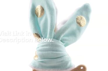best 1pc Baby Custom Bunny Ear Bracelets Animal Newborn Toy Eco-Friendly Montessori