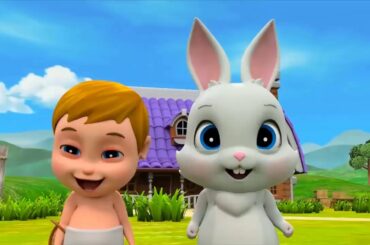 Baby with Cute Rabbit Song + More Kids Songs | Baby Songs Nursery Rhymes