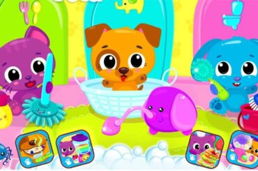 Cute & Tiny House Cleanup - Learn Daily Chores