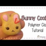 ♥Cute Bunny Cookie Polymer Clay Tutorial♥